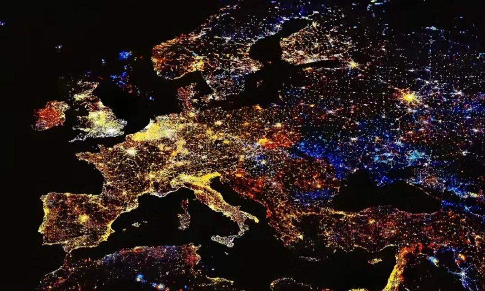 Mapa de Europa.