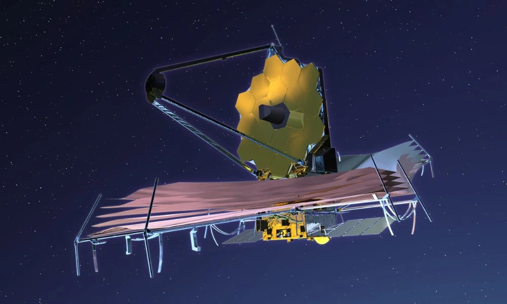 El telescopio espacial James Webb con el que se observó a Orión A.
