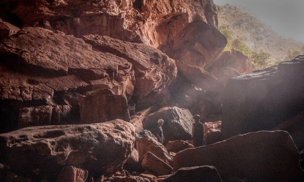 Cuevas del lugar.