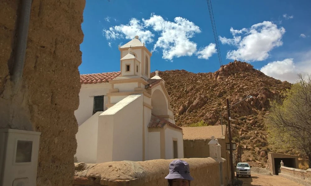 Construcciones del lugar.