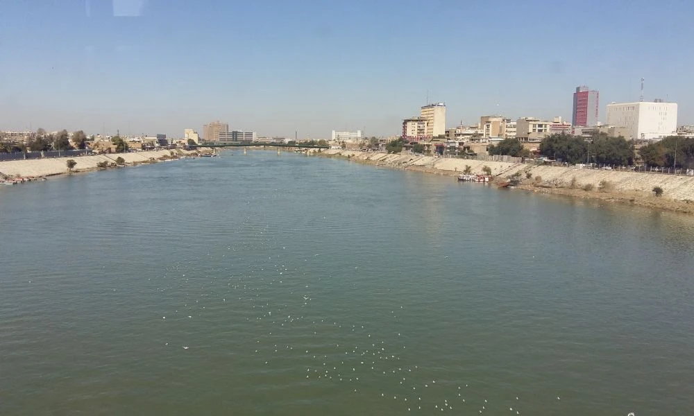 Vistas al río Tigris.