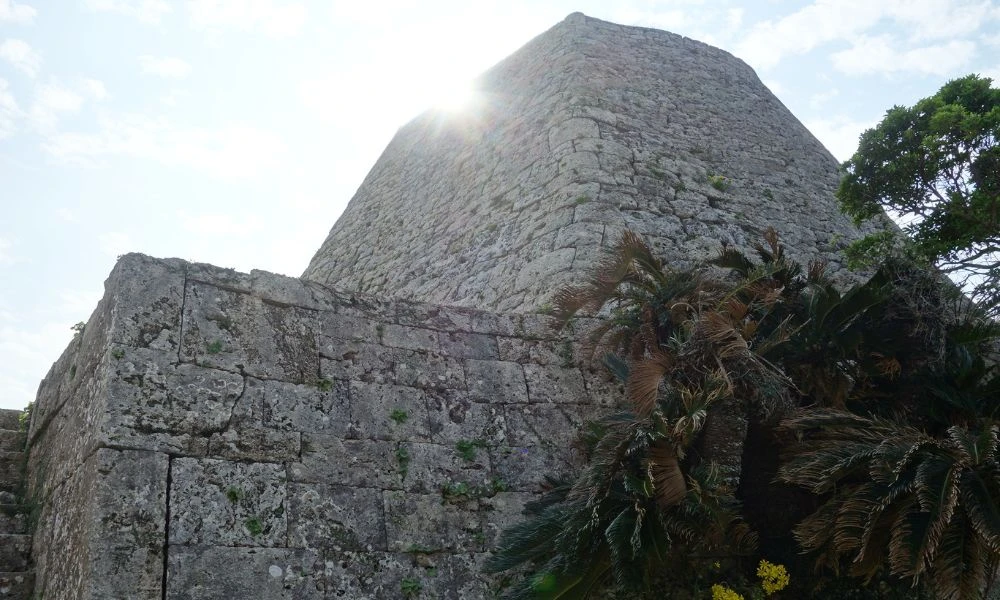 Aspecto del Castillo Nakagusuku.