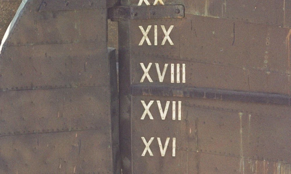 Números romanos.
