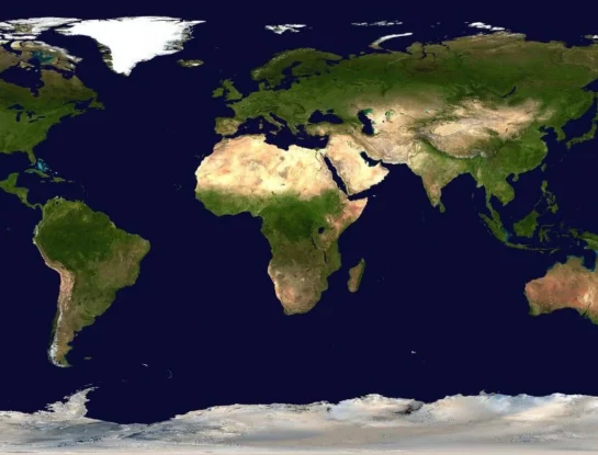 ¿Por qué muchas fronteras del mundo son líneas rectas?