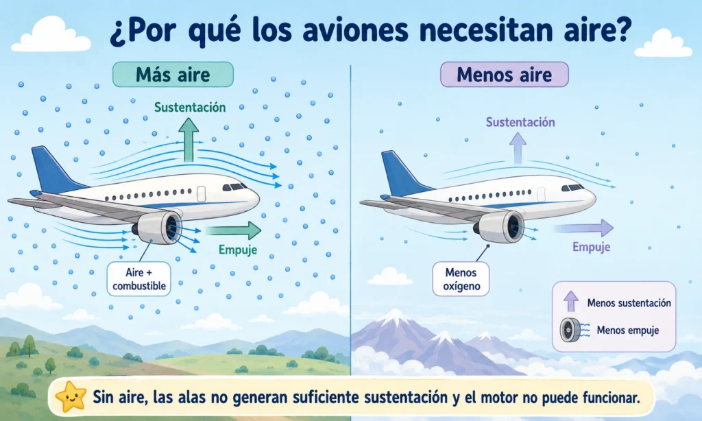 ¿Por qué los aviones no pueden ir al espacio exterior?