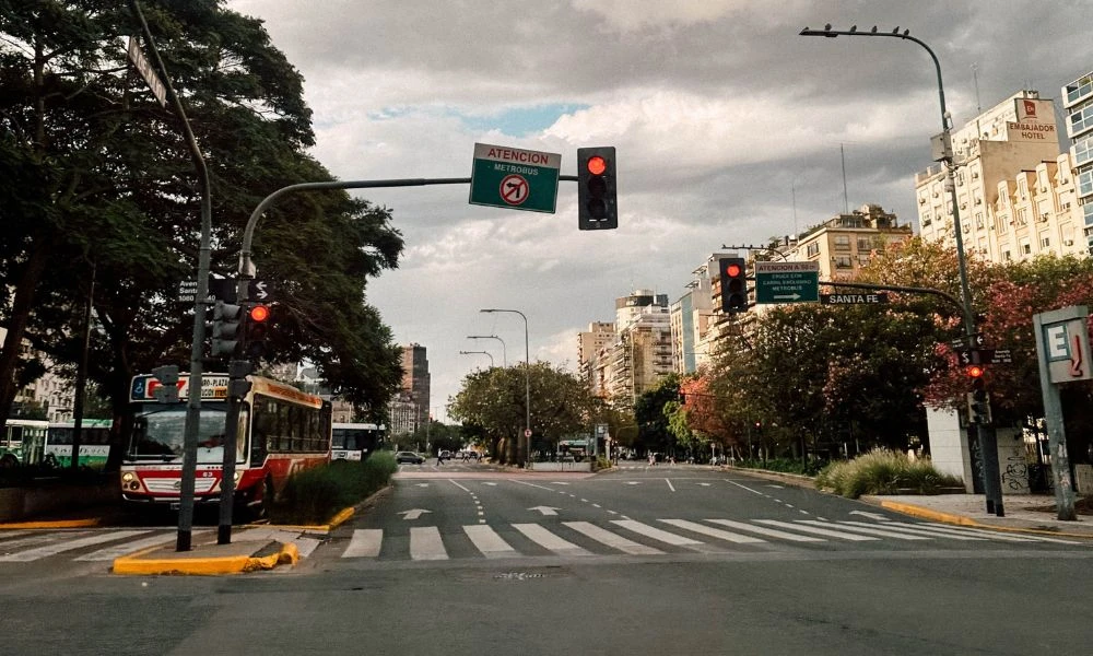 Colores de los semáforos.