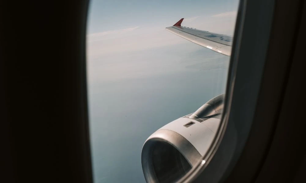 Ventanas de los aviones.