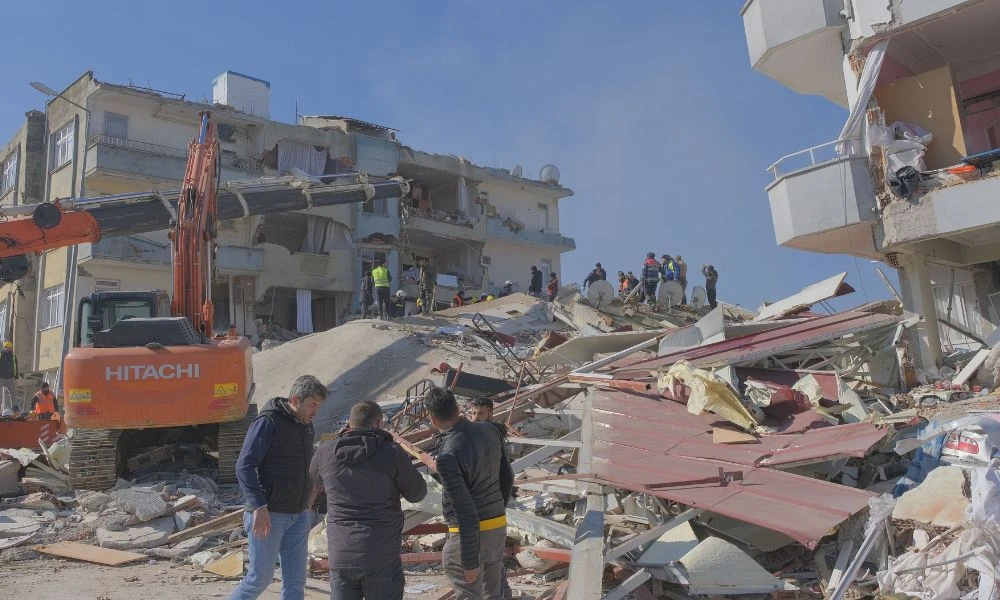 Efecto de terremotos.