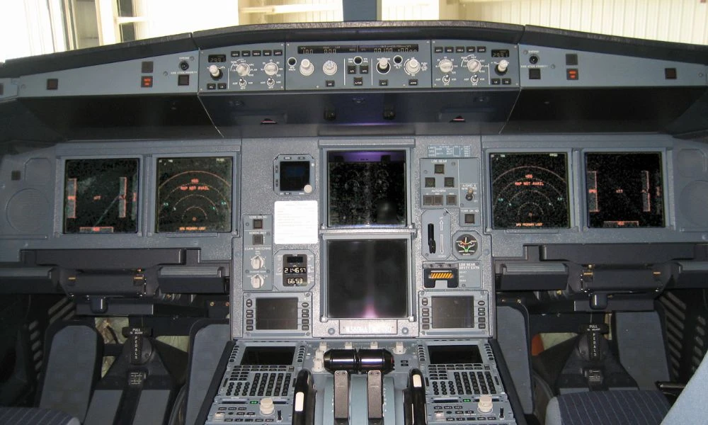 Interior del Airbus A330.