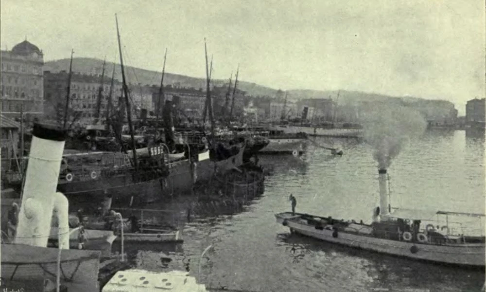 Rijeka en el pasado.