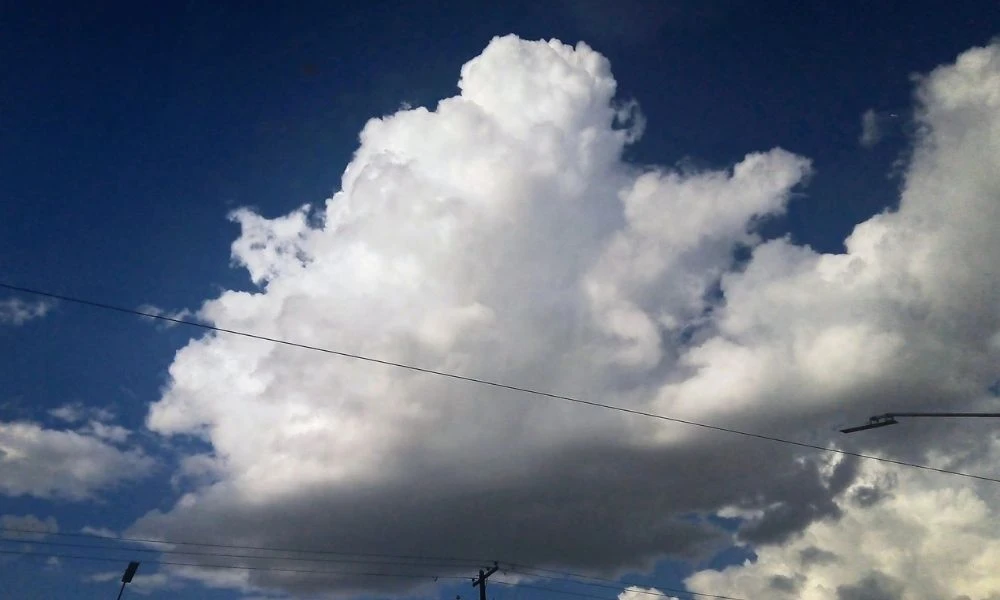 Aspecto de las nubes.