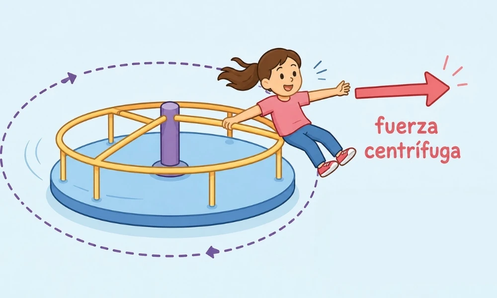 ¿Qué es la fuerza centrífuga y por qué en realidad no "existe"?