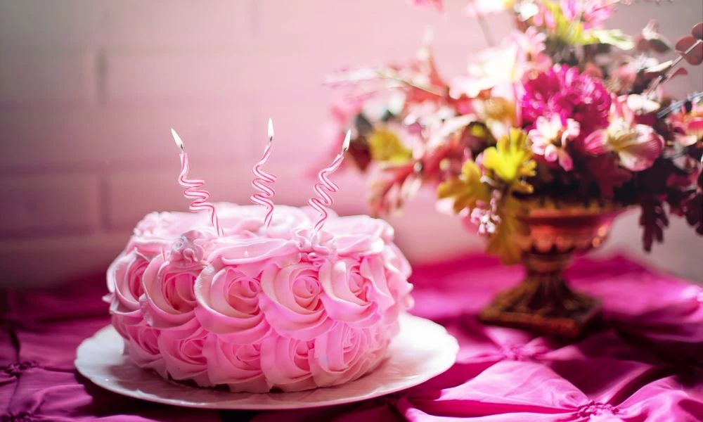 Torta de cumpleaños.