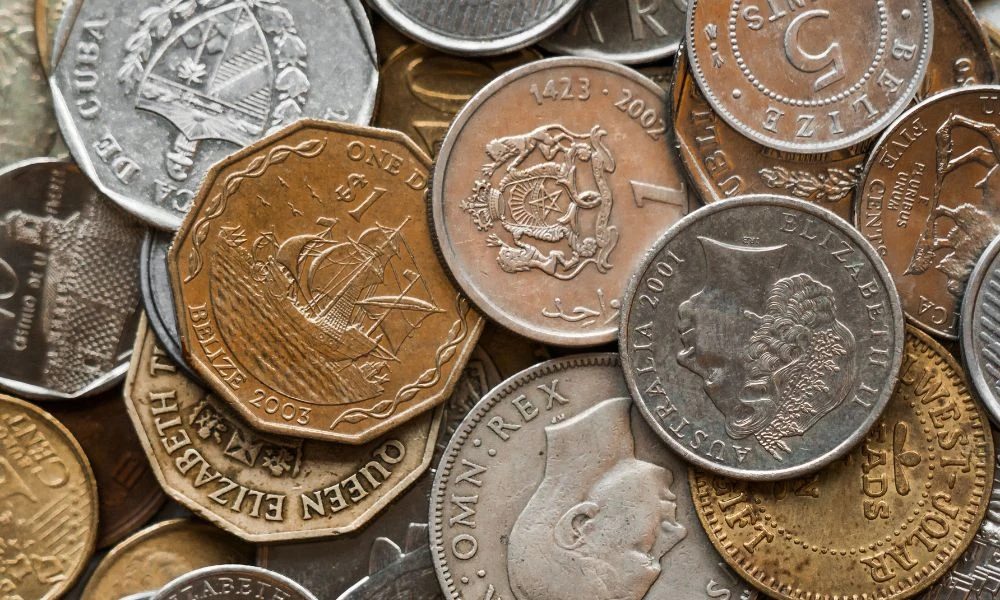 Diseño del dinero.