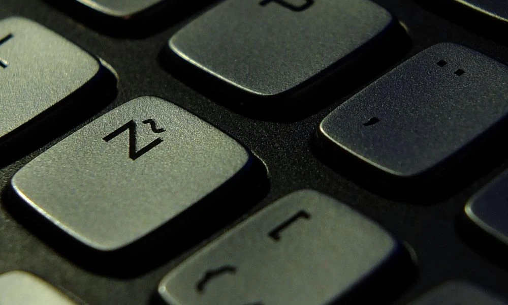 La letra Ñ en el teclado.