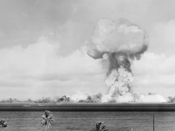 25 de julio de 1946: se cumplen 80 años del día en que Estados Unidos lanzó una bomba atómica en el océano Pacífico y destruyó el atolón de Bikini