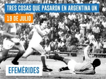 efemérides del 19 de julio Argentina