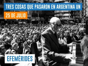 efemérides del 25 de julio Argentina
