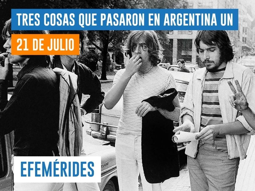 efemérides del 21 de julio Argentina