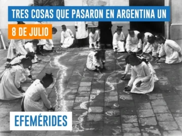 efemérides del 8 de julio Argentina