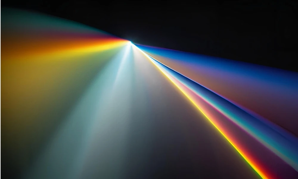 espectro visible de luz