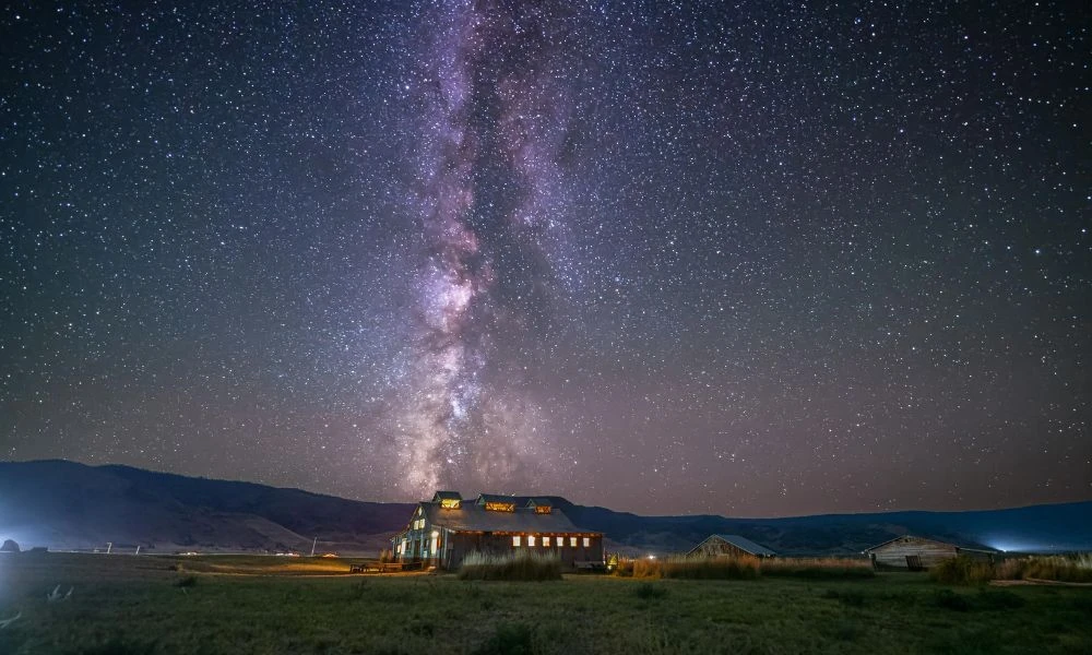 Estrellas en el cielo.