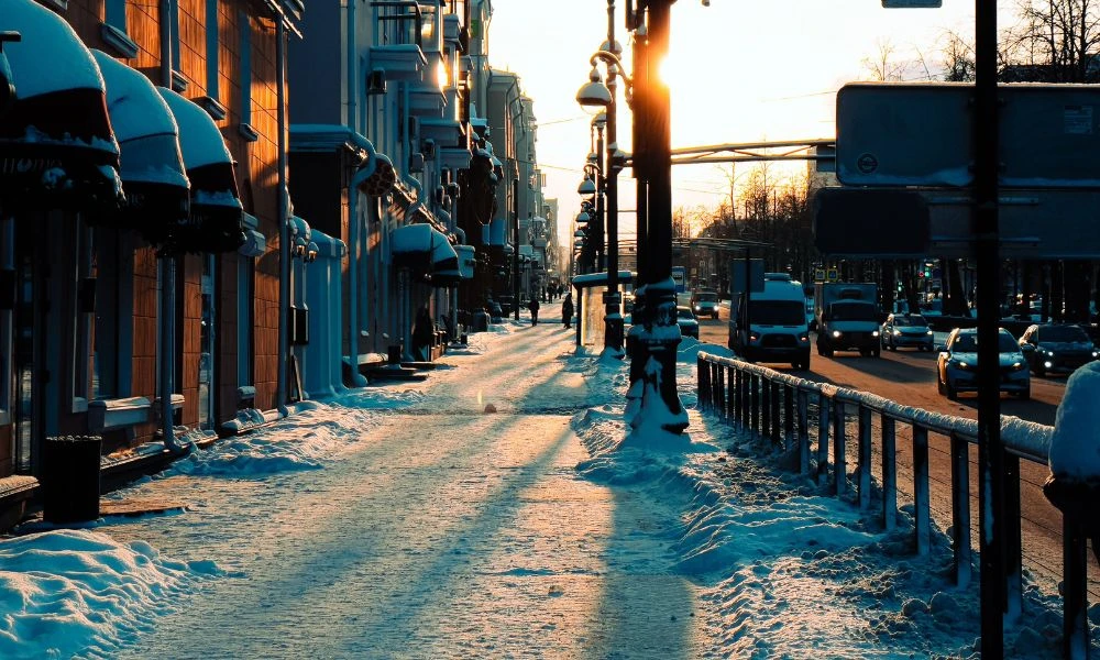 Calles con sal.