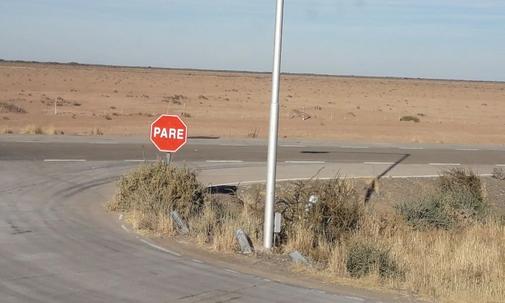 Señal de PARE.