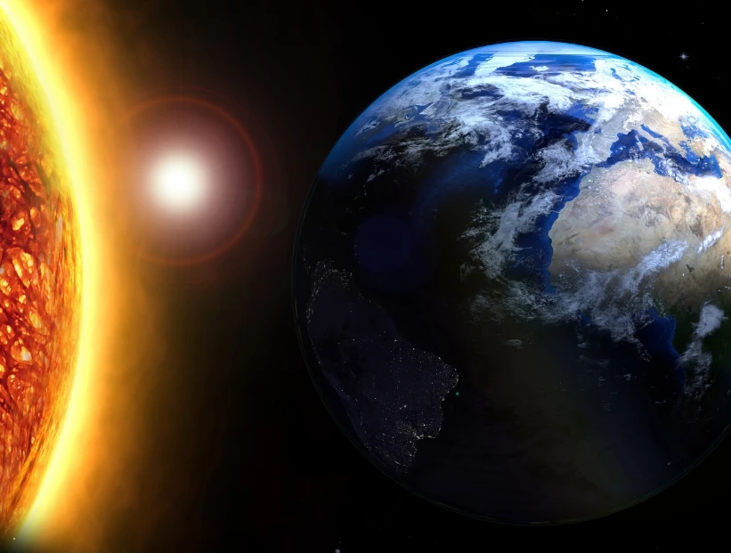 ¿A qué velocidad gira la Tierra alrededor del Sol?
