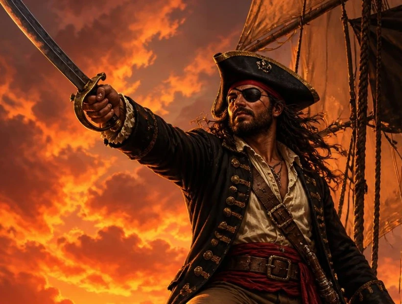 ¿Por qué los piratas usaban un parche en el ojo?