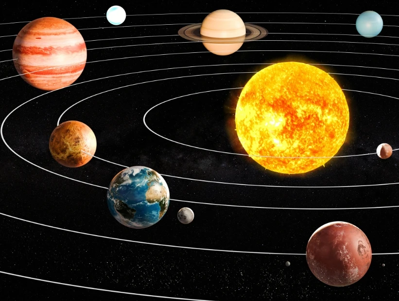 por qué los planetas no chocan con el Sol