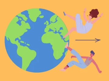 por qué si la Tierra gira no salimos volando
