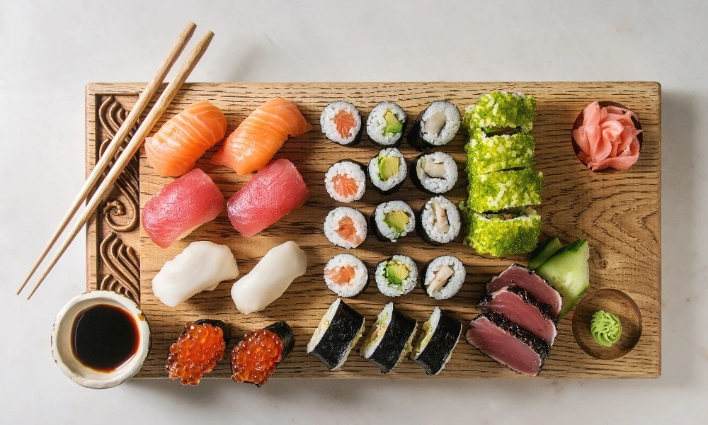 sushi cocina japonesa