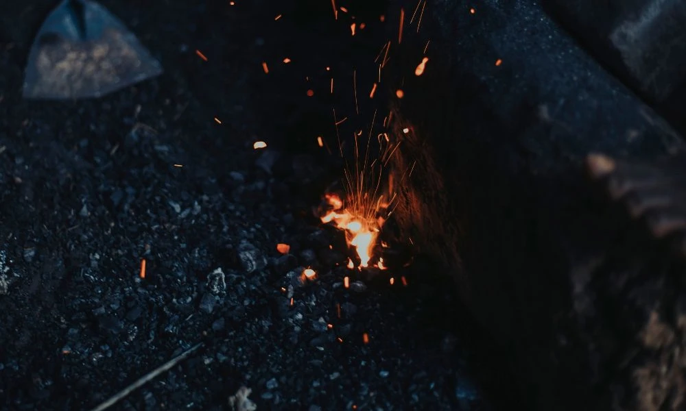 Fuego naranja.