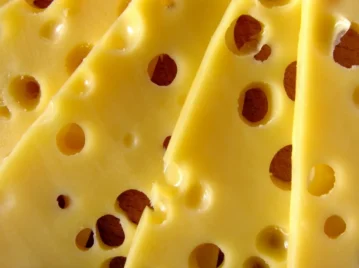 ¿Por qué algunos quesos tienen agujeros?