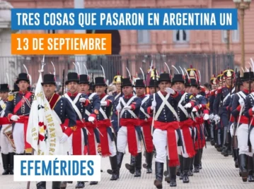 efemérides del 13 de septiembre Argentina