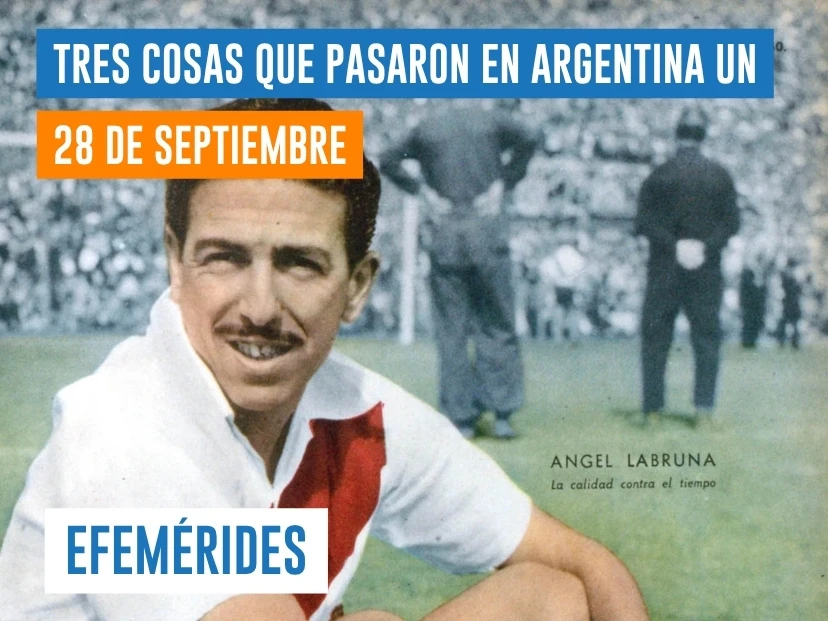 efemérides del 28 de septiembre Argentina