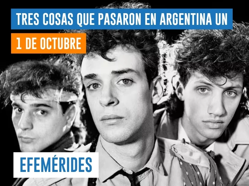 efemérides del 1 de octubre Argentina