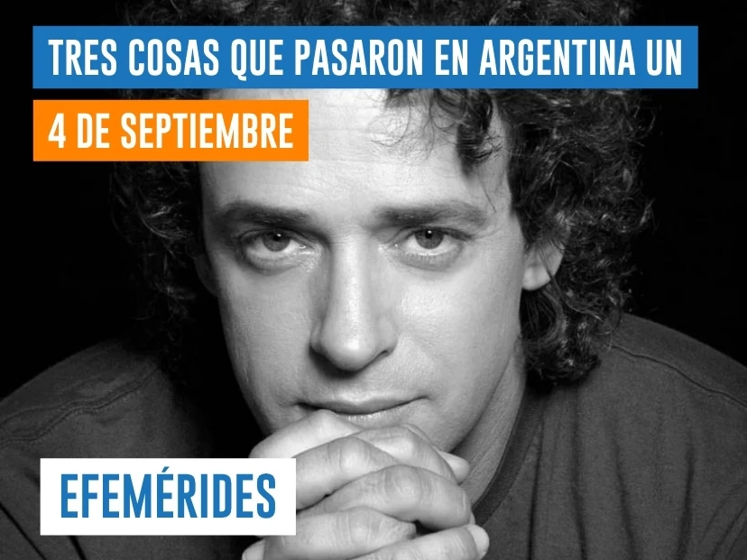 efemérides del 4 de septiembre Argentina