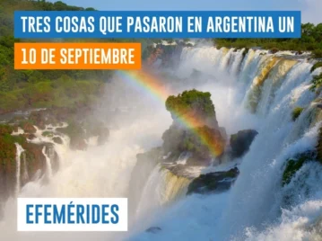 efemérides del 10 de septiembre Argentina