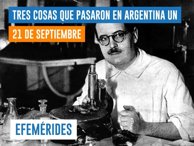 efemérides del 21 de septiembre Argentina