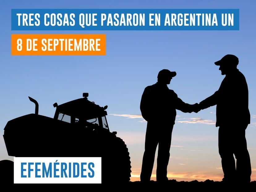 efemérides del 8 de septiembre Argentina