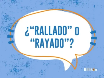 ¿Rallado o rayado? Conocé qué significa cada palabra