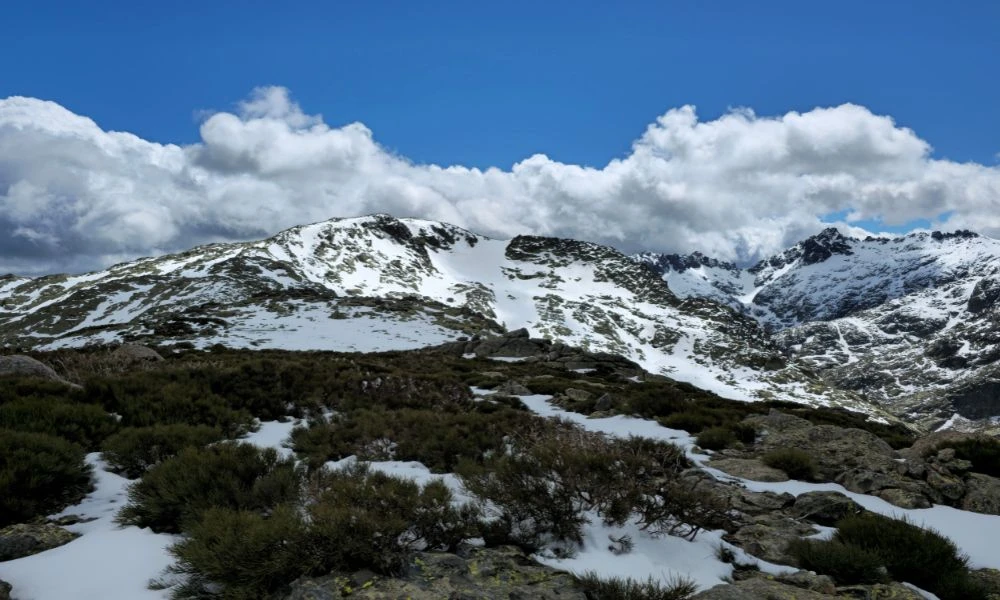 Nieve en primavera.