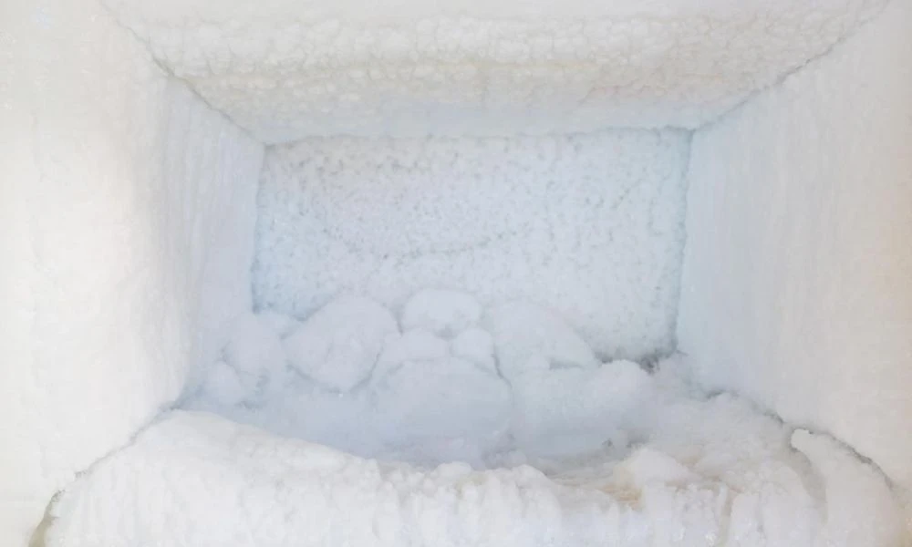 Hielo de freezer.