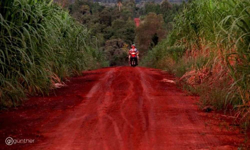 Tierra roja.