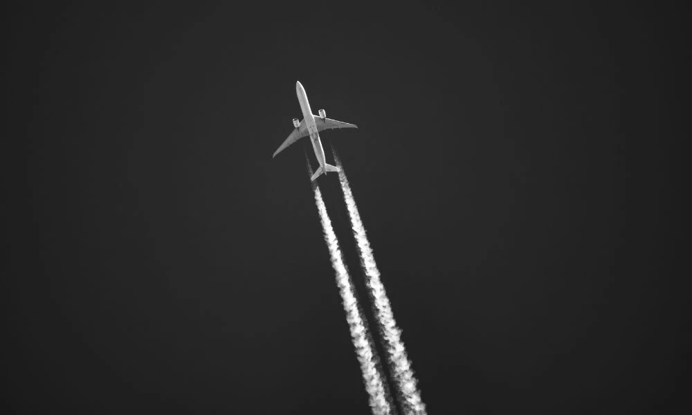 Vuelo de aviones.