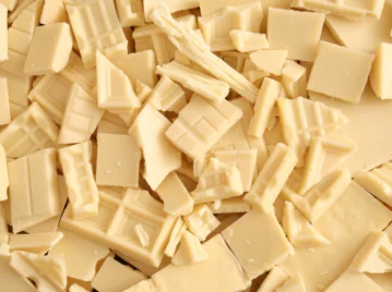 el chocolate blanco es chocolate