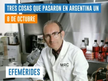 efemérides del 8 de octubre Argentina