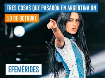 efemérides del 10 de octubre Argentina